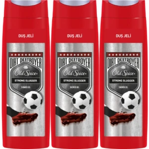 Old Spice Strong Slugger Duş Jeli 400 ml X3