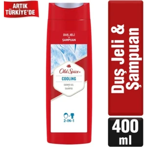 Old Spice Duş Jeli & Şampuan 400ML Cooling