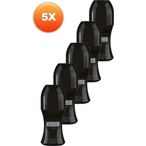 Elite Gentleman In Black Erkek Rollon - 50 ml x 5'li Set