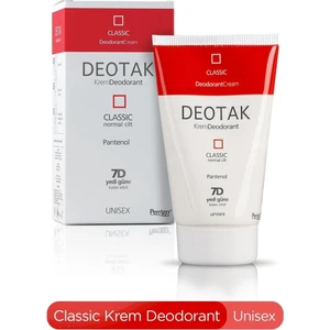 Normal Ciltlere Özel Klasik Krem Deodorant 35ML Deotak Balim