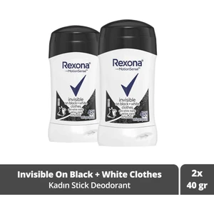 Motion Sense Kadın Stick Deodorant Invisible On Black + White Clothes 40 G X2 Adet
