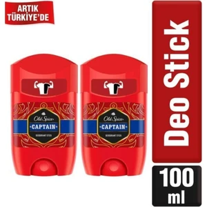 Old Spice Deo Stick 50 ml Captain x 2 Adet
