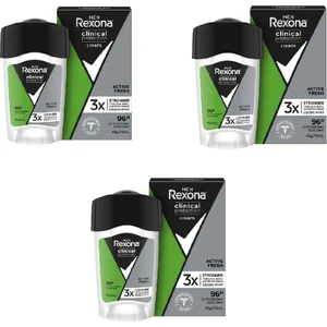 Men Deodorant Clinical Protection Active Fresh Stick 45 ml x 3 Adet 3x Daha