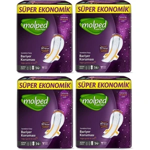 Supernight Yoğun Günler & Gece (Süper Gece) 14'Lü X 4 Paket 3d Bariyer