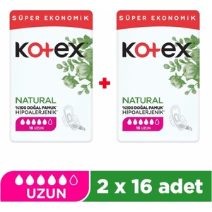 Natural Quadro 16'Lı Uzun - 2'Li Paket