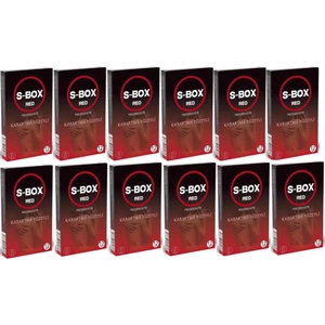 Red Kabartma Yüzeyli Prezervatif 12x12 Paket