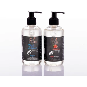 Jel Natural & Strawberry 250 Ml 2'Li Set