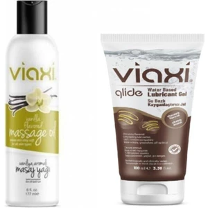 Massage Oıl Vanılla 177 Ml + Glide  Jel Çikolata Aromalı