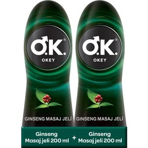 Ginseng Masaj Jeli 2'Li Set 400 Ml