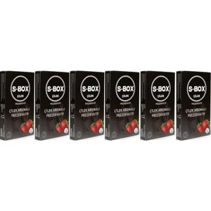 Çilek Aromalı Prezervatif 12x6 Paket