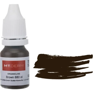 mt Derm Kalıcı Makyaj Boyası Brown