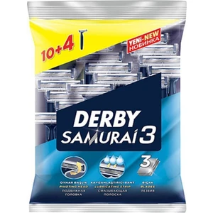 Samurai Plus 3 Bıçaklı 14'Lü Poşet