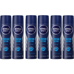 Men Fresh Active Deodorant 150 ml 6 Adet
