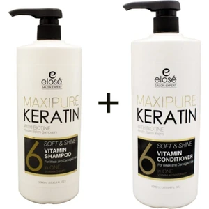 Keratin Saç Bakım Kremi 1000ML Keratin Saç Bakım Şampuanı 1000ML