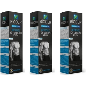 Tüy Dökücü Krem Erkekler Için 100 ml 3'lü Paket