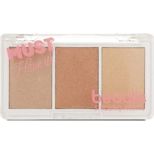 Bee Beauty Bee Beaulis Mini Aydınlatıcı Paleti 926 Glow Power ışıltılı Renk Seçenekleri ile