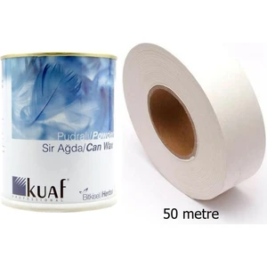 Konserve Sir Ağda Pudralı + 50 Metre Ağda Bezi