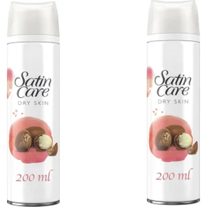 Satin Care Tıraş Jeli Kuru Ciltler 200 Ml X 2 Adet