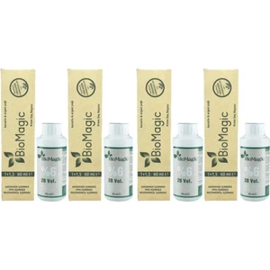 Biomagic Amonyaksız Saç Boyası (Kumral-7.00)+Oksidan (4adet)