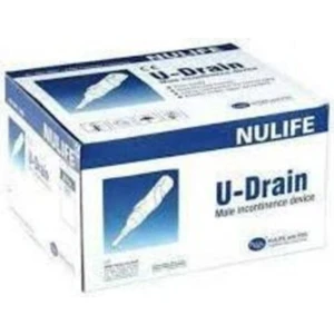 U-Drain Prezervatif Sonda 30mm - Yapışkan Şeritli - 50 Adet Nulife U-Drain