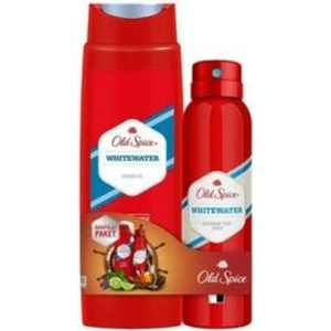 Old Spice Whitewater Erkek Duş Jeli 250 ml + Erkek Deodorant Sprey 150 ml Old Spice Whitewater Erke
