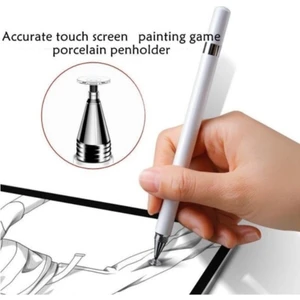 TEKNETSTORE Ipad 10.2 8. ve 9. Nesil 2 In 1 Stylus Uyumlu Kalem Özel Tasarım ve  Hassas Çizim Kalemi