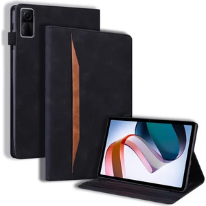 Xfashion Xiaomi Için Redmi Pad Pu Deri Dergi Folio Stand Kapak Elastik Bant Cüzdanı Tam Koruma Tablet Kılıfı Kalem Tutucu (Yurt Dışından)