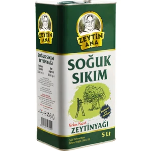 Zeytin Ana Soğuk Sıkım Zeytinyağı 5 Lt
