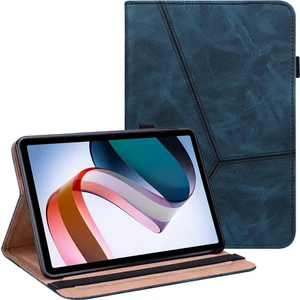 Xfashion Xiaomi Için Redmi Pad Pu Deri Elastik Bant Koruyucu Kılıf Kart Yuvaları Çok Açılı Stand Çizgisi Baskılı Tablet Kapak Kalem Tutucusu (Yurt Dışından)