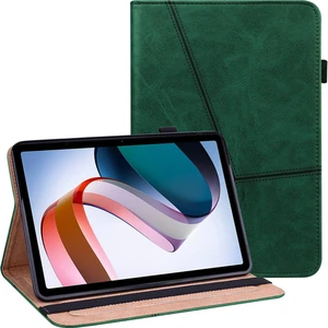 Xfashion Xiaomi Için Redmi Pad Pu Deri Elastik Bant Koruyucu Kılıf Kart Yuvaları Çok Açılı Stand Çizgisi Baskılı Tablet Kapak Kalem Tutucusu (Yurt Dışından)