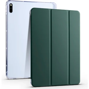 Xfashion Huawei Için Matepad 10.4 (2022) / (2020) Üç Katlı Stand Tablet Kapağı Pu Deri Otomatik Uyku / Kalem Tutucu Ile Uyanık Kılıf (Yurt Dışından)