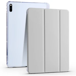 Xfashion Huawei Için Matepad 10.4 (2022) / (2020) Üç Katlı Stand Tablet Kapağı Pu Deri Otomatik Uyku / Kalem Tutucu Ile Uyanık Kılıf (Yurt Dışından)