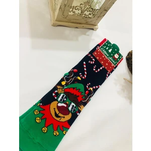 Kadın & Erkek Unisex  Yeni Yıl Yılbaşı Soket Çorap