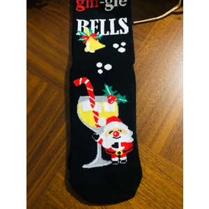 Kadın & Erkek Unisex  Yeni Yıl Yılbaşı Soket Çorap