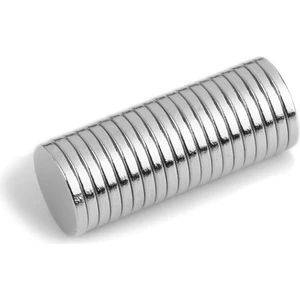 Dünya Magnet Neodyum Mıknatıs Yuvarlak 8X1MM - 15 Adet