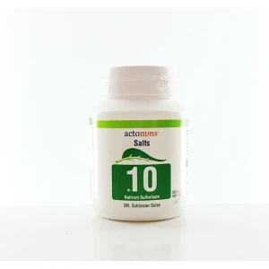 Schüssler Natrium Sulfuricum Mineral Tuz No.10
