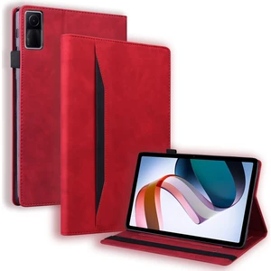 Xfashion Xiaomi Için Redmi Pad Pu Deri Dergi Folio Stand Kapak Elastik Bant Cüzdanı Tam Koruma Tablet Kılıfı Kalem Tutucu (Yurt Dışından)