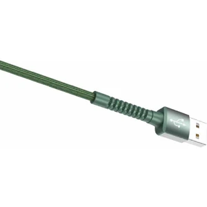 Linktech K551 Micro USB Metal Başlı Data/şarj Kablosu 3A 1mt
