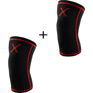 Dex Supports Fitness Spor Dizlik, Ortopedik Antrenman Dizliği , Knee Sleeve, 2'li Paket