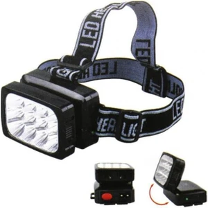 12 Ledli Güçlü Şarjlı Madenci Tipi Kafa Lambası