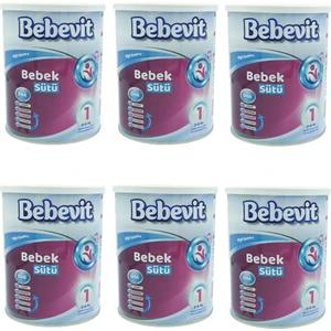 Toz Bebek Sütü 6 Adet 400 gr 0-6 Ay Bebekler İçin Türkiye Menşeli