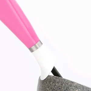 Plastik Kepçe Çorba Kepçesi Sos Çorba Kepçesi 32 cm Pembe
