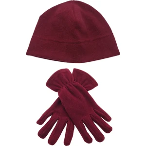 Axe Sportswear Kadın Kışlık Termal Polar Eldiven - Polar Bere 2'li Set