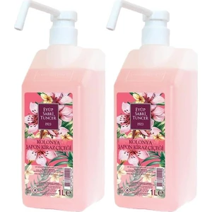Eyüp Sabri Tuncer Japon Kiraz Çiçeği Kolonyası Sprey Başlıklı 1 Lt x 2