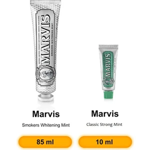 Smokers Whitening Mint Diş Macunu 85 ml Classic Strong Mint 10 ml