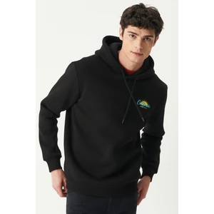 Riders By Lee Riders By Lee Regular Fit Kapüşonlu Şardonlu Haki Sweatshirt