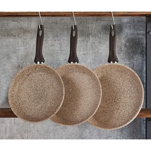 Casa Milano Creamy 22-26-30 cm Tava 3'lü Set