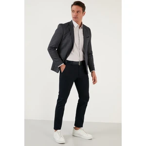 Pamuklu Normal Bel Slim Fit Boru Paça Pantolon Erkek Pantolon 216MILANO