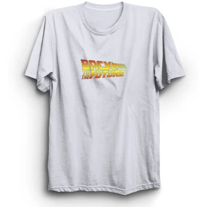 The Fame Box Geleceğe Dönüş, Back To The Future Logo Tişört