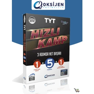 Oksijen Yayınları Oksijen Tyt Hızlı Kamp 3 Adımda Net Başarı